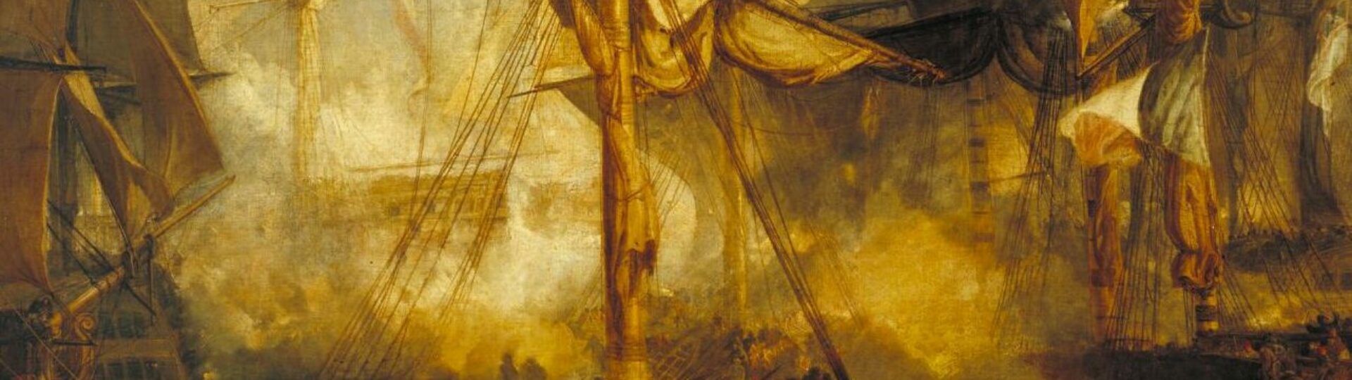 «Трафальгарская битва», У. Тернер